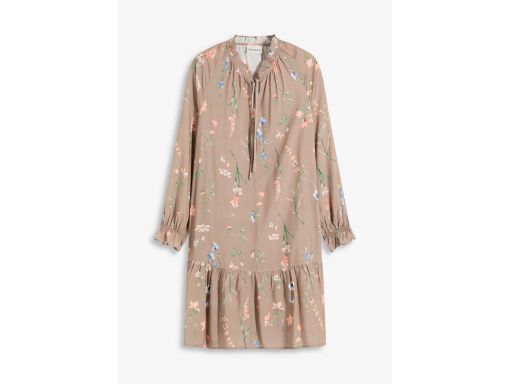 B.P.C sukienka w kwiatki z wiskozy 48.