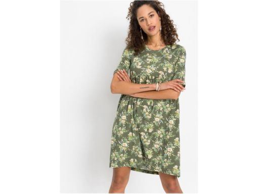 B.P.C sukienka shirtowa w kwiaty r.36/38