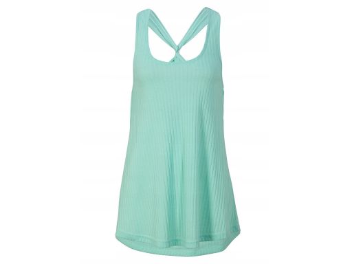 B.P.C Plażowy top-tunika miętowy 40/42.