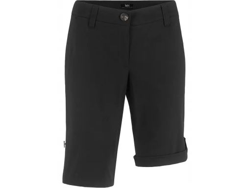 B.P.C bermudy czarne damskie cienkie r.46