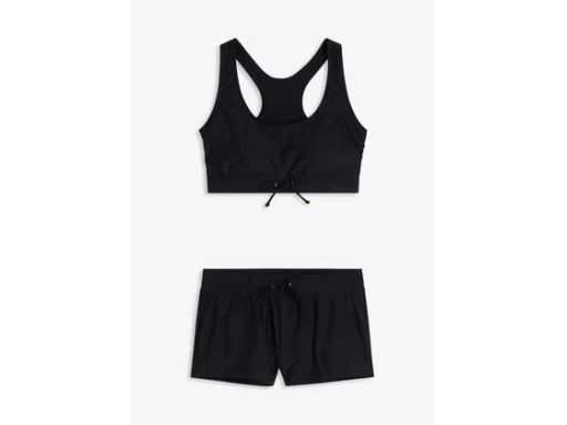 B.P.C bikini czarne z bokserkami top ^50