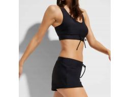 B.P.C bikini czarne z bokserkami top ^50