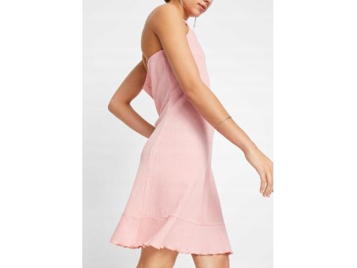 B.P.C sukienka różowa z krepy letnia r.44/46