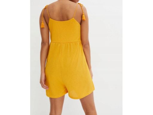 B.P.C kombinezon dżersejowy żółty letni szorty 40/42.