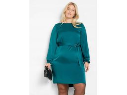 B.P.C sukienka ciążowa midi satyna r.42