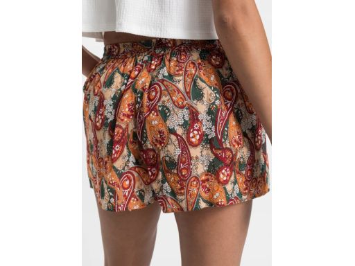 B.P.C bawełniane wzorzyste szorty damskie ^36