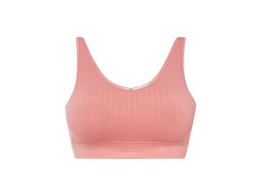 B.P.C biustonosz bralette brudny róż Feel Comfort XL.