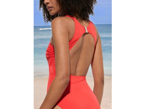 B.P.C kostium jednoczęściowy czerwony neonowy r.42