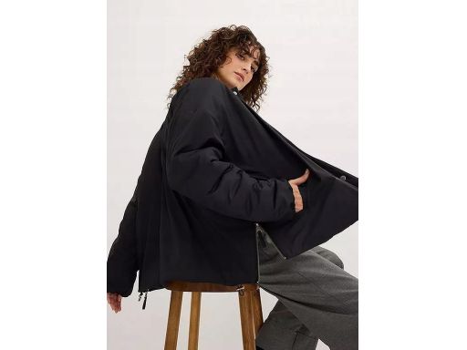 B.P.C kurtka ocieplana dwustronna czarna 44.