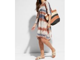 B.P.C sukienka plażowa we wzory asymetryczna 48/50.