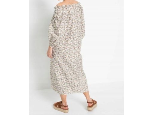 B.P.C długa sukienka wzorzysta r.48