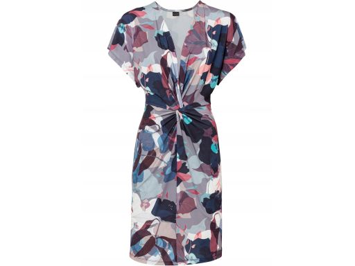 B.P.C sukienka z nadrukiem marszczenia ^32/34