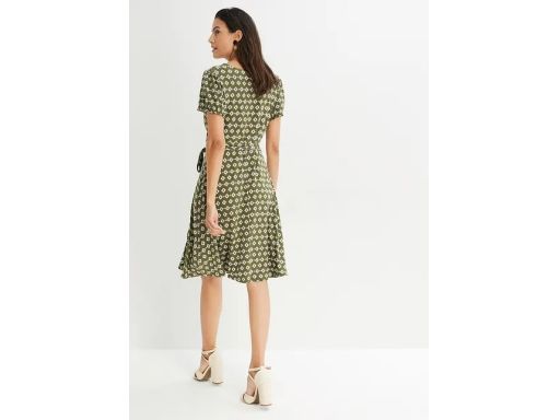 B.P.C wzorzysta sukienka midi r.48/50