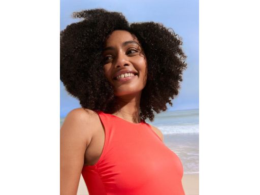 B.P.C kostium jednoczęściowy czerwony neonowy r.48