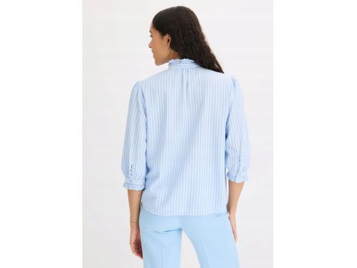 B.P.C bluzka biało-niebieska w paski koszulowa ^44