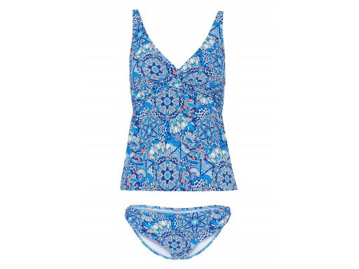 B.P.C tankini wielokolorowe we wzory 48.