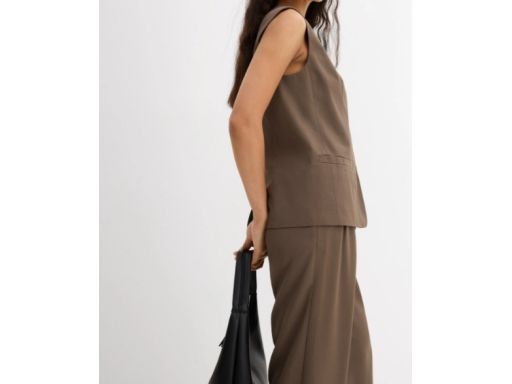 B.P.C kamizelka asymetryczna damska oliwkowa 44.