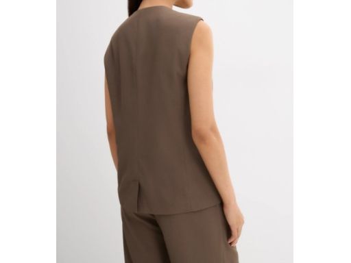 B.P.C kamizelka asymetryczna damska oliwkowa 44.