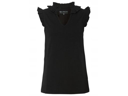 B.P.C bluzka czarna bez rękawów ^36/38