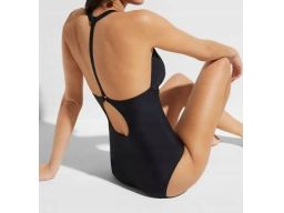 B.P.C kostium kąpielowy czarny odkryte plecy r.42