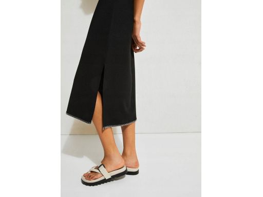 B.P.C sukienka midi z obszyciem r.44/46