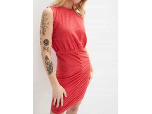 B.P.C sukienka shirtowa z marszczeniem ^44/46