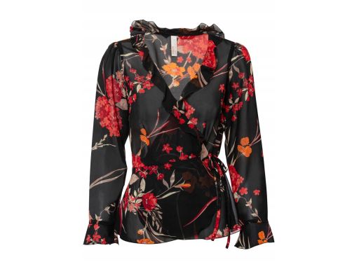 B.P.C bluzka damska kopertowa szyfonowa koszula ^46