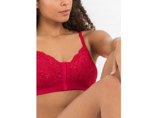 B.P.C 2-pak biustonosz miękki bez fiszbin zapięcie przód ^105B