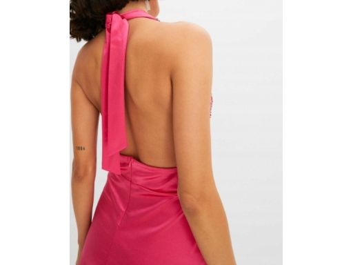 B.P.C sukienka z cekinami różowa sexy ^48/50