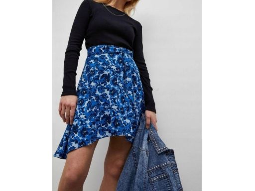 B.P.C asymetryczna spódnica w kwiaty 44.