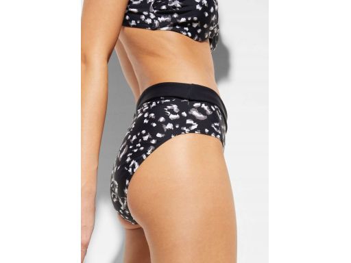 B.P.C. bikini usztywniane czarne w cętki ^44(85E)
