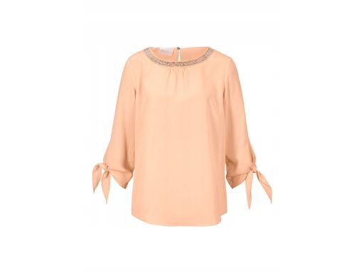 AF672 morelowa bluzka z cyrkoniami r.44