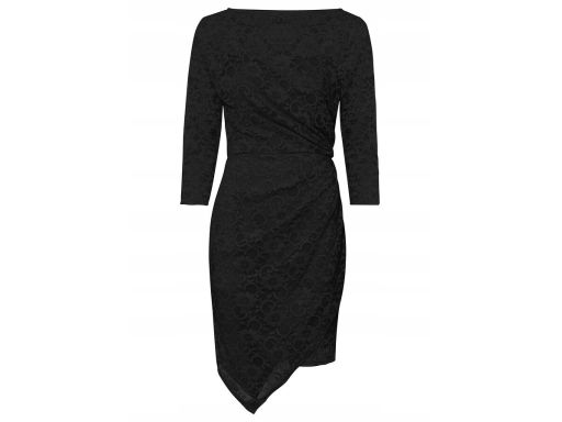 B.P.C sukienka koronkowa asymetryczna r.36/38