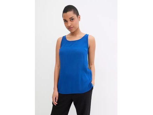 B.P.C szafirowy top z wiskozy 54.