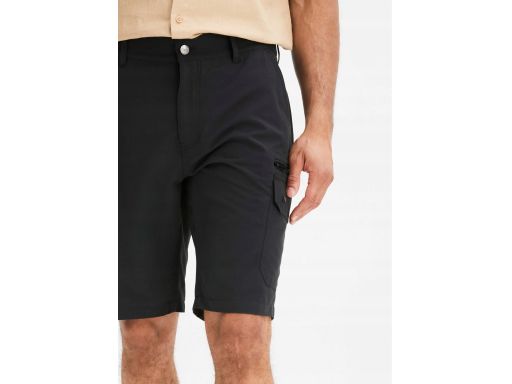 B.P.C spodenki bermudy bojówki męskie czarne 62.