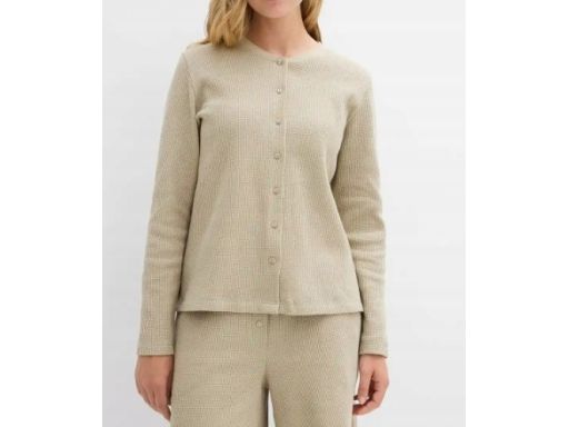 B.P.C bluzka strukturalna beżowa na guziki r.48/50