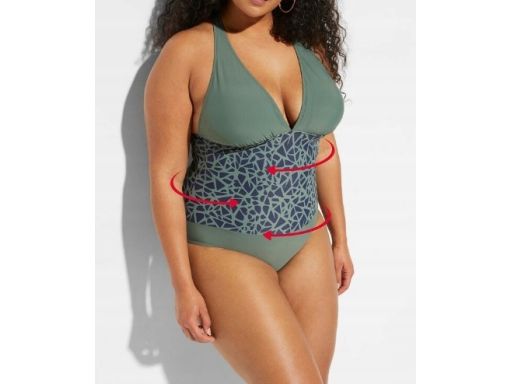 B.P.C Kostium jednoczęściowy wzorzysty r.42