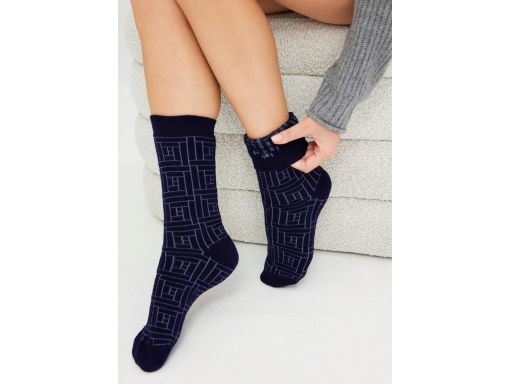 B.P.C. 4-pak skarpety zimowe z miękka wyściółką z poliestru frotte 39/