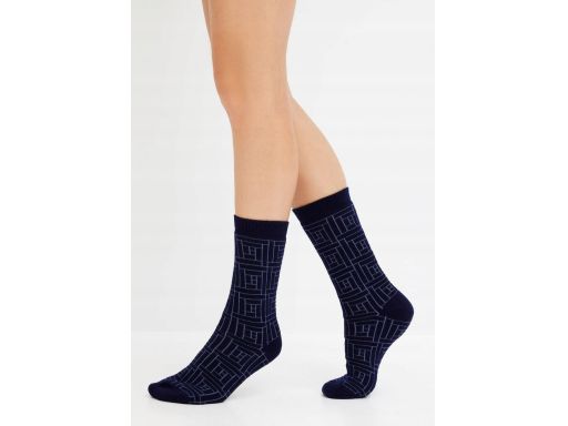 B.P.C. 4-pak skarpety zimowe z miękka wyściółką z poliestru frotte 39/