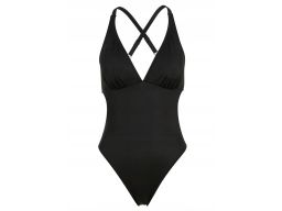 B.P.C kostium jednoczęściowy czarny sexy wycięcia 40.