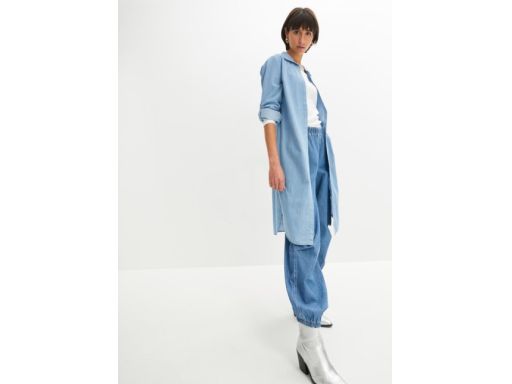 B.P.C bluzka jeansowa długa na haftkę ^42