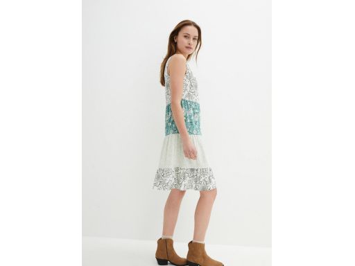 B.P.C sukienka bawełniana we wzory 40/42.