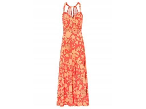 B.P.C długa sukienka letnia we wzory r.44/46