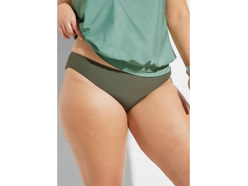 B.P.C tankini 3-elementowe top, biustonosz i figi pistacjowo-oliwkowe