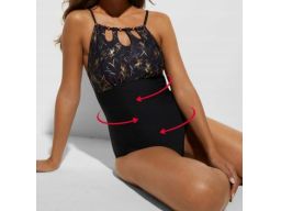 B.P.C kostium jednoczęściowy z nadrukiem 48.