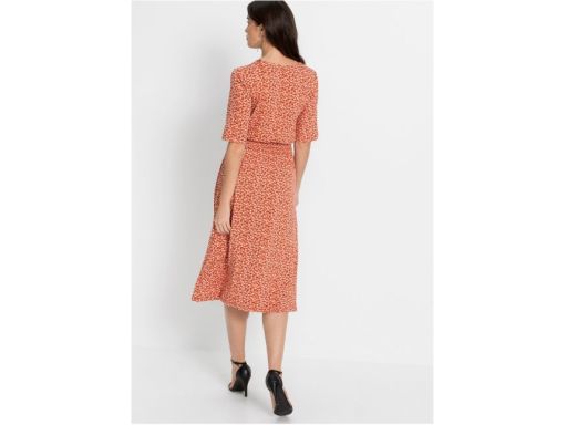 B.P.C sukienka midi w kwiatuszki 36/38.