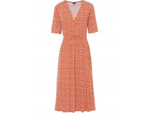 B.P.C sukienka midi w kwiatuszki 36/38.