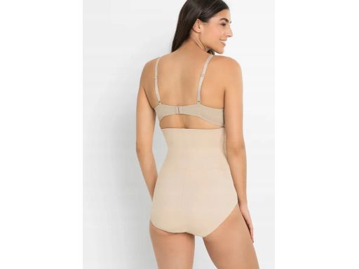 B.P.C. majtki figi modelujące beżowe cieliste wysokie r.36