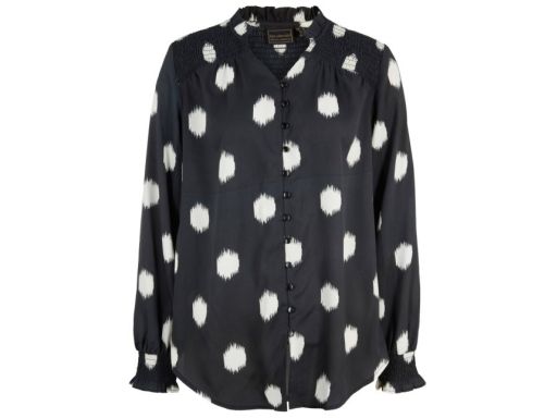 B.P.C bluzka koszulowa wzory czarna r.36