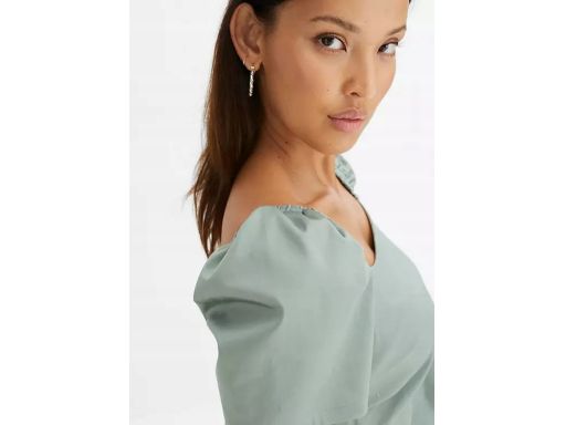 B.P.C sukienka mini z bufiastymi rękawkami ^42